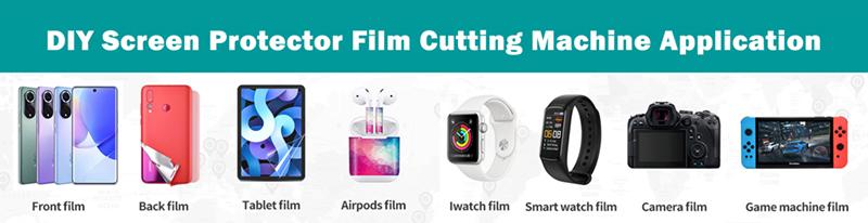 DIY phone screen protective film plotter cutting machine