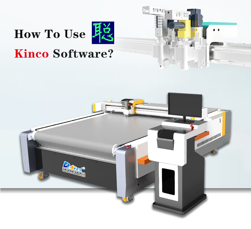 how to use digital plotter KINCO software