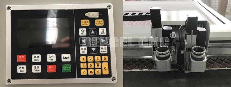 bags oscillation knife cutting machine