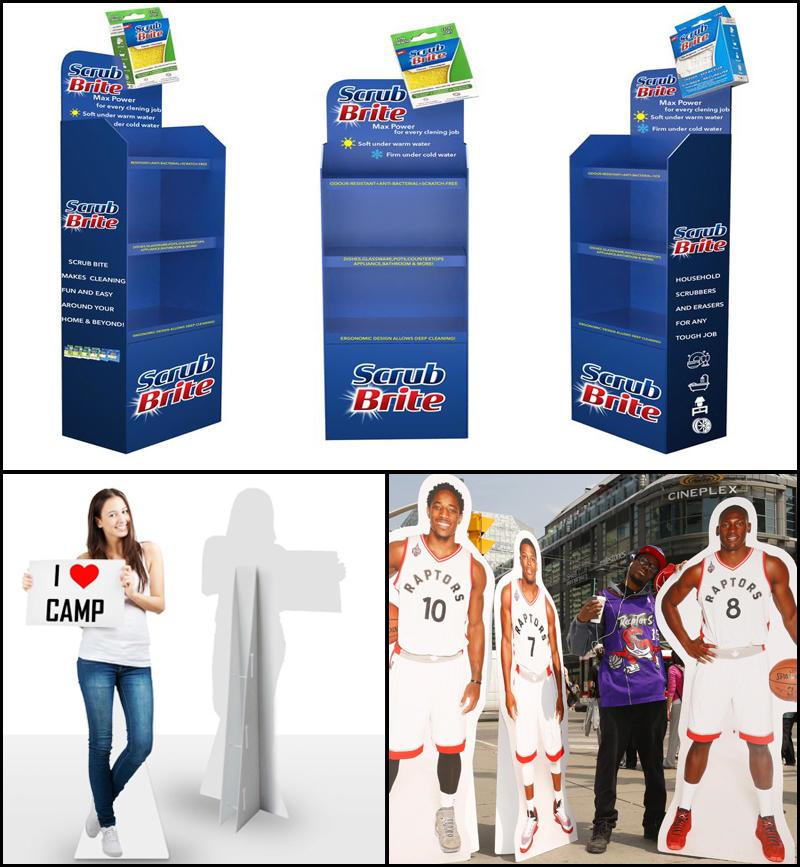 cardboard stand display knife cutter