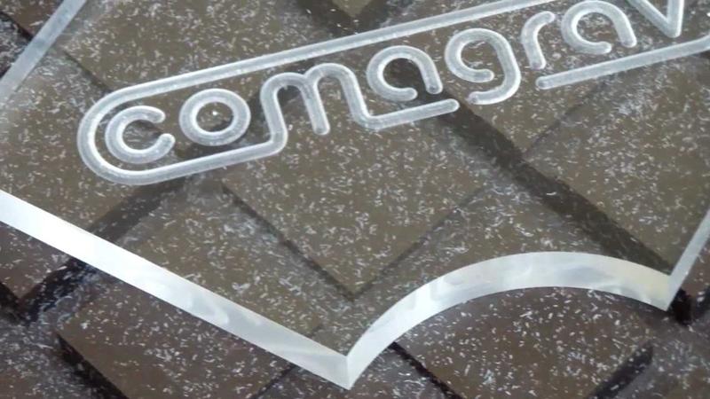 acrylic plastic oscillating router cutting plotter