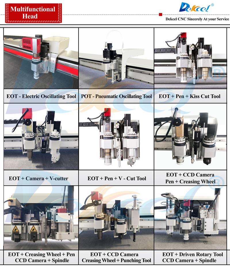 flatbed oscillating plotter cutter tools 