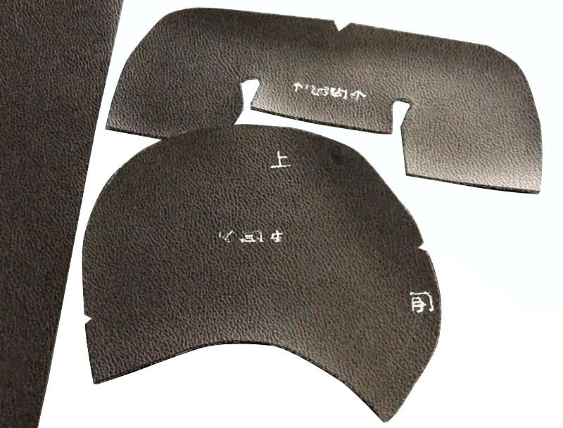 leather punching and oscillating cut plotter