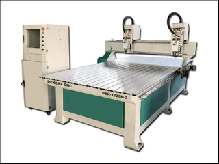 Dual Head Wood Board CNC Cutting and Engraving Router Machine