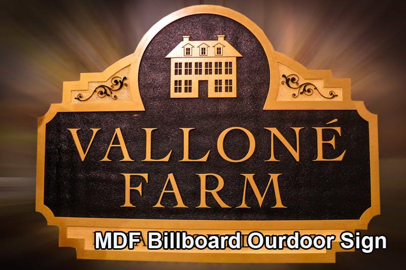 mdf billboards laser cutting and engraving