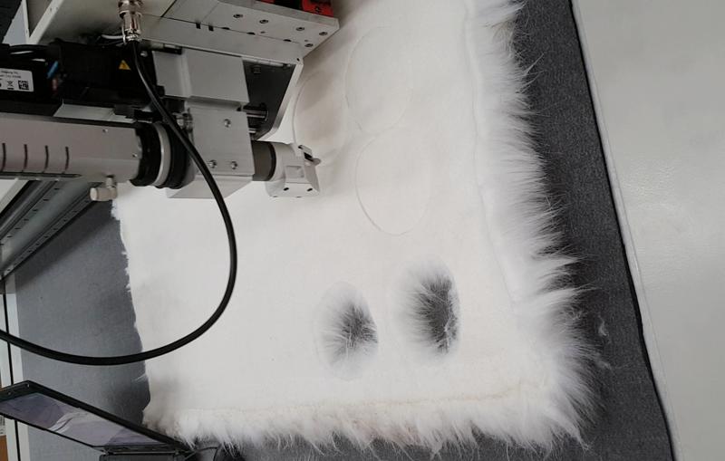 stuffed cloth toy oscillating knife cutter