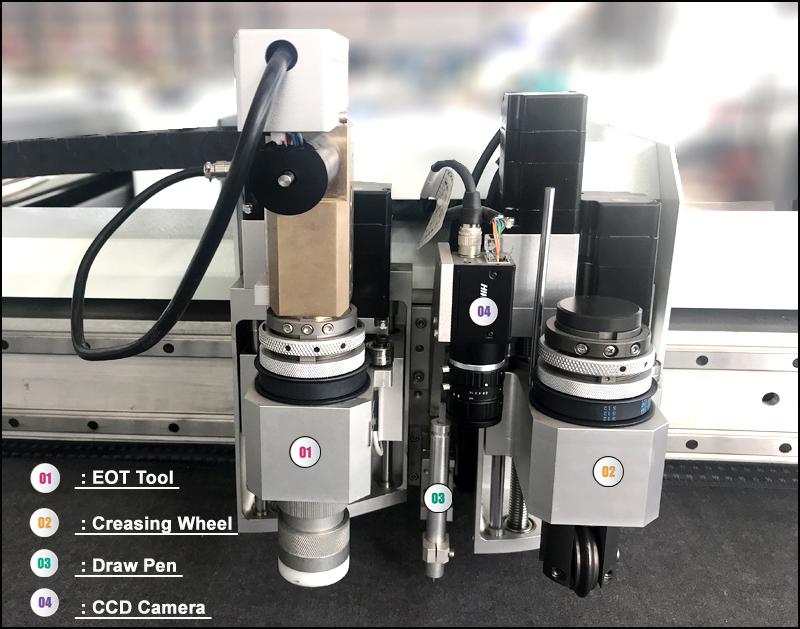 packaging sample cutting machine