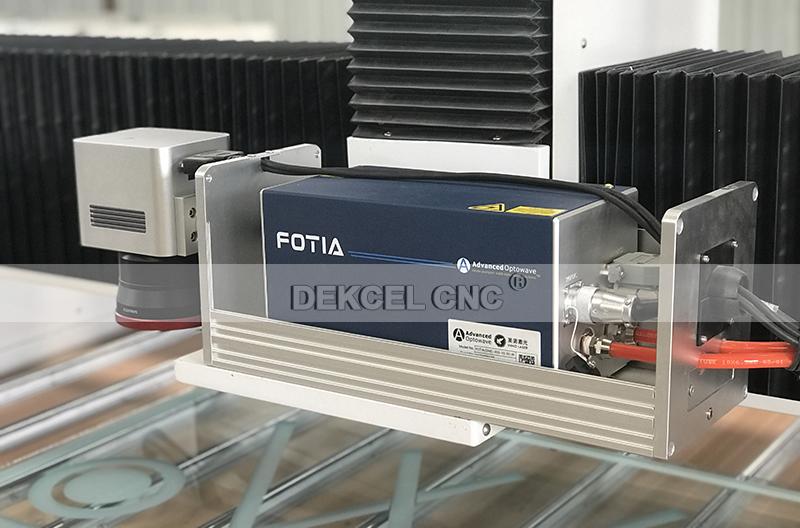 frosted effect glass mirror making laser source