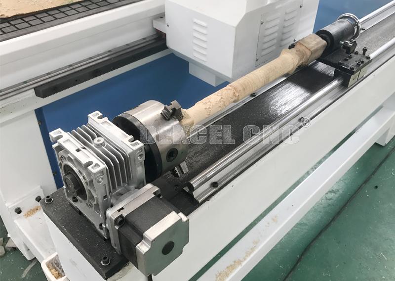 cylinder wood engraving rotary device