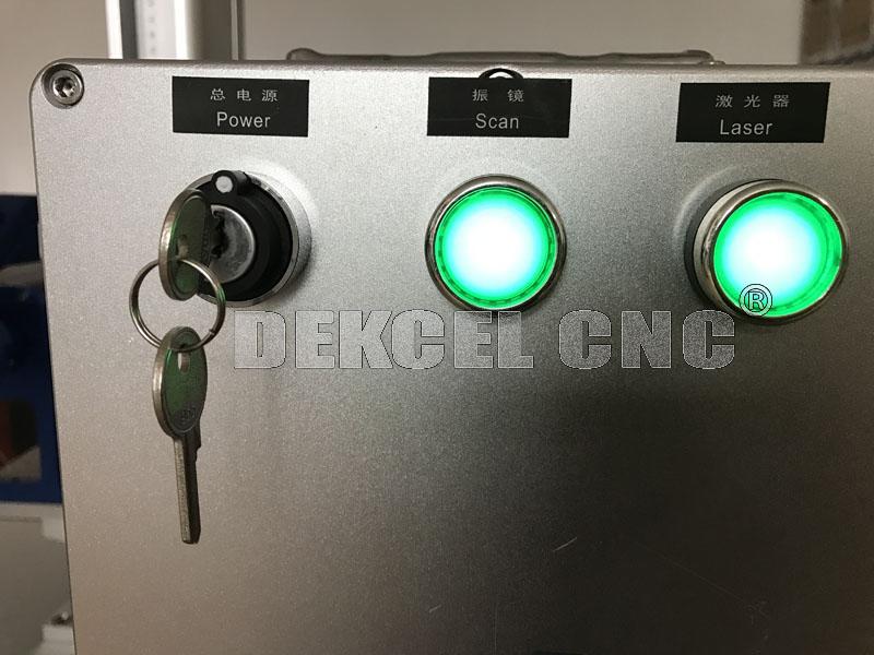 power switch of portable fiber laser marking machine