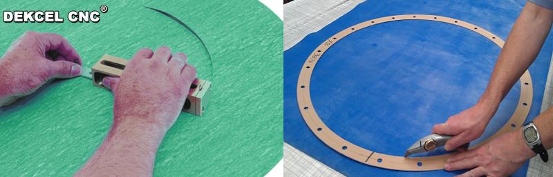 oscillating knife cut gasket