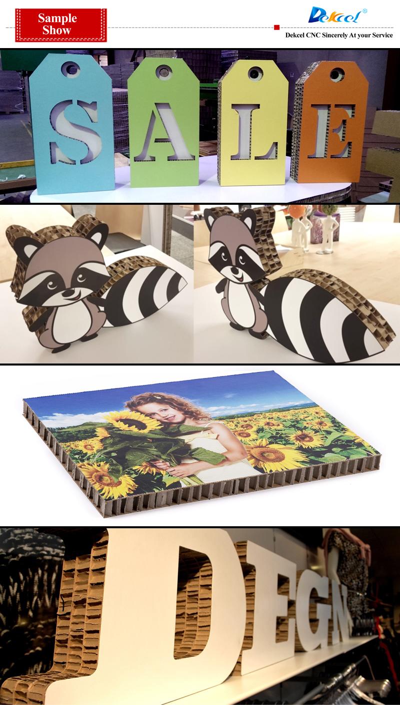 corrugated cardboard letter,display,number,signs oscillating cut plotter machine