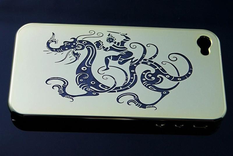 phone case fiber laser marker.