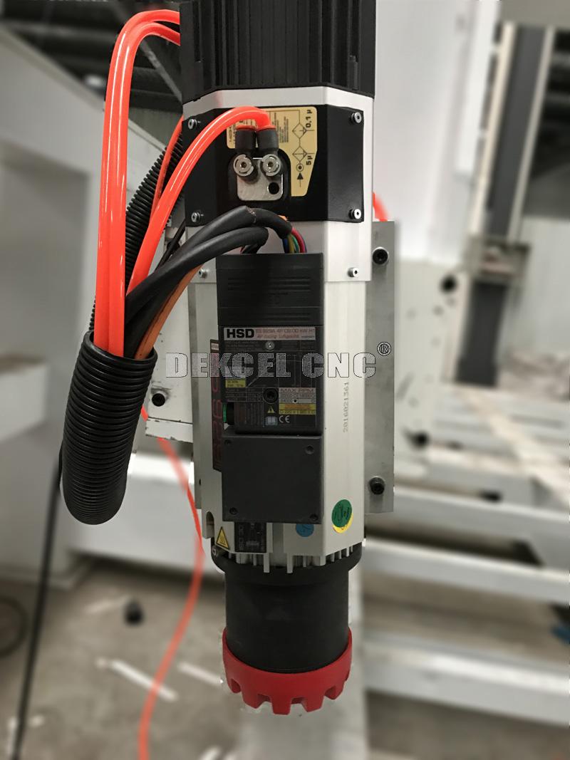 HSD spindle wood engraving machine 5 axis