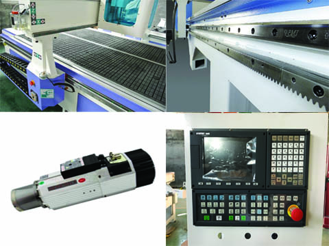 Why Dekcel industrial cnc wood router machine has high precision and fast speed?