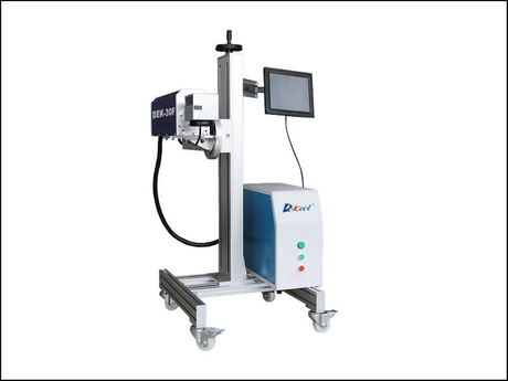 Online flying CO2 laser marking machine for production line from China ...