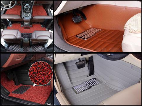 The cnc oscillating knife car mat cutting machine in car interior industry