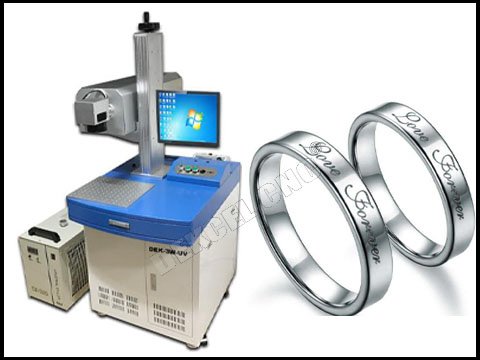 NEW! UV 3w nonmetal laser marking machine for jewellery industry 