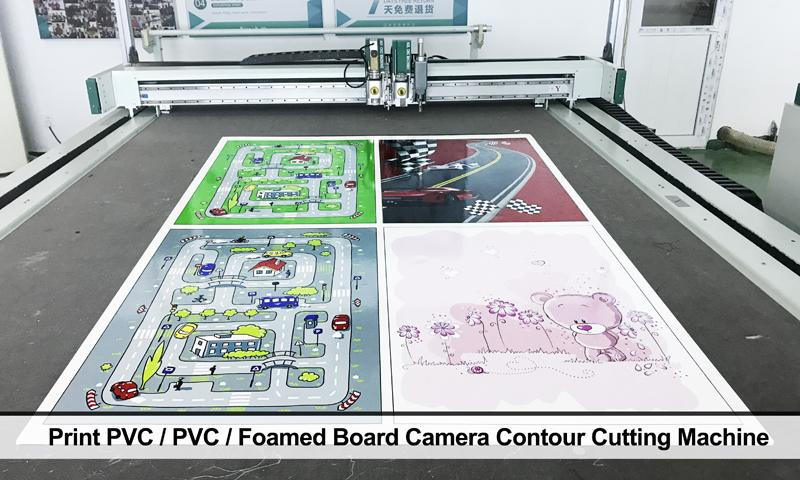 printing KT,PVC,Foam board camera cutting machine