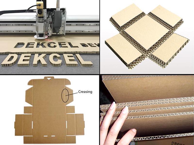 carton corrugated board cnc knife cutting machine