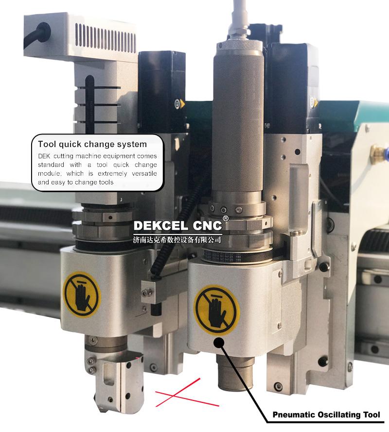 gasket pneumatic oscillating cutting tool