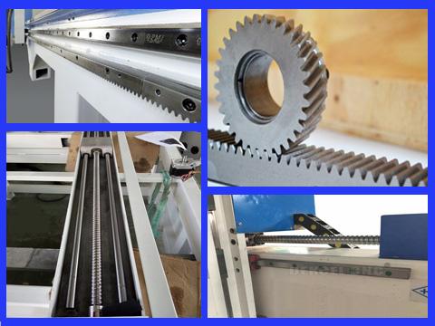 Several common transmission systems of wood carving cnc router machine