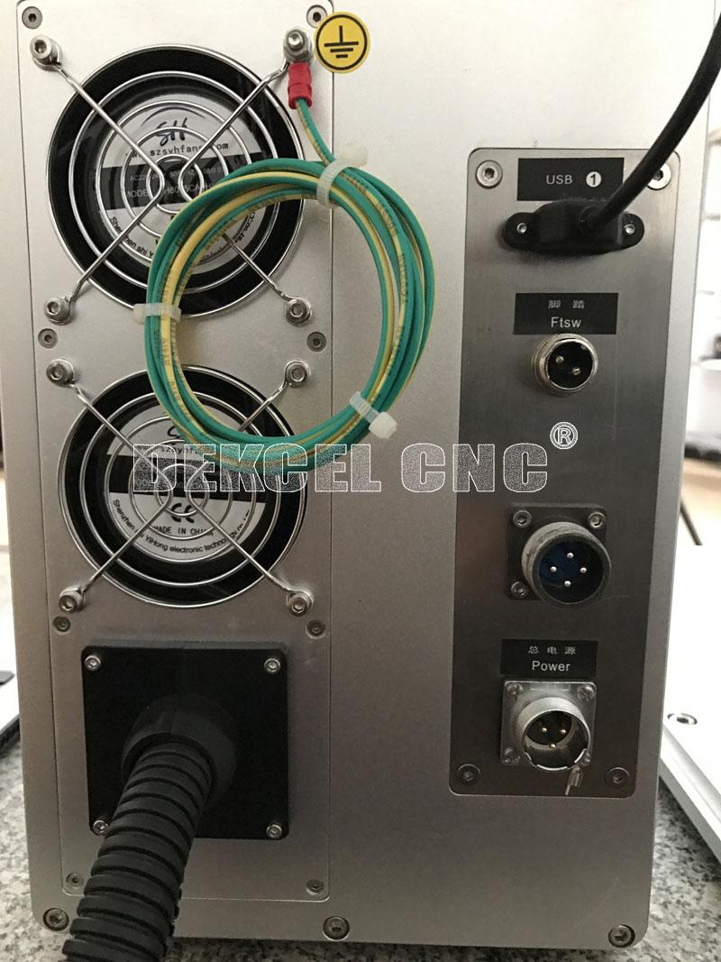 back side fiber laser marking machine