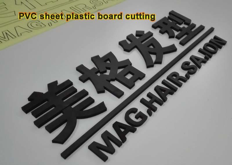 pvc sheet plastic cutting
