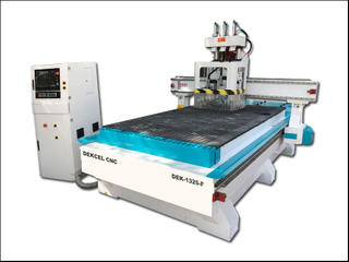 Three spindle wood furniture cnc router machine 1325
