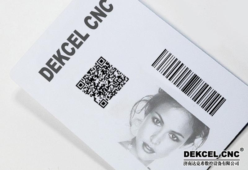 QR Bar codes marking by UV laser