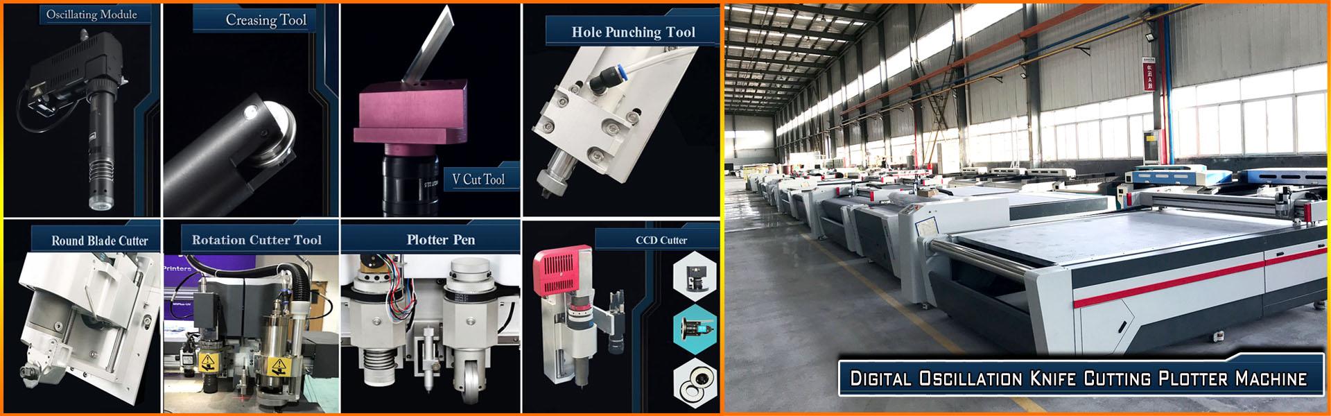 china oscillation knife cutting plotter machine manufacture