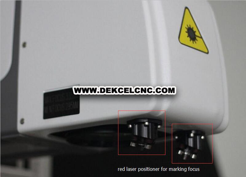 red laser positioner for mopa color marking focus