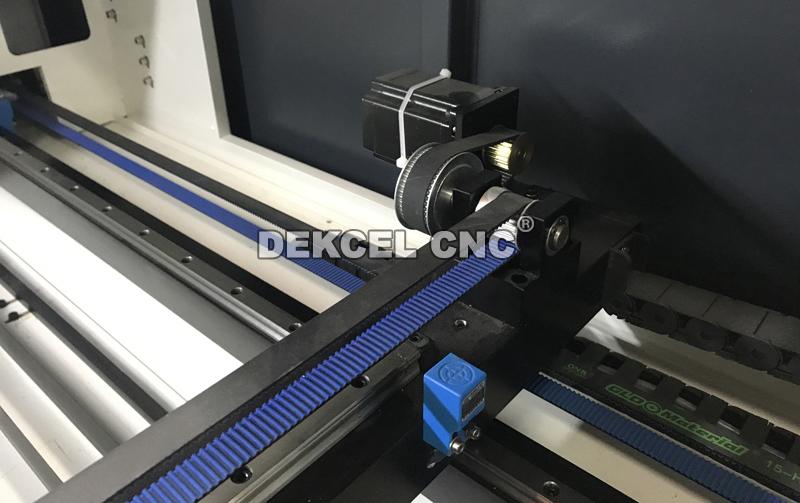 acrylic laser cutting machine stepping motor and limit 