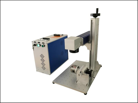 20W JPT Mopa Fiber laser color engraving machine from China ...