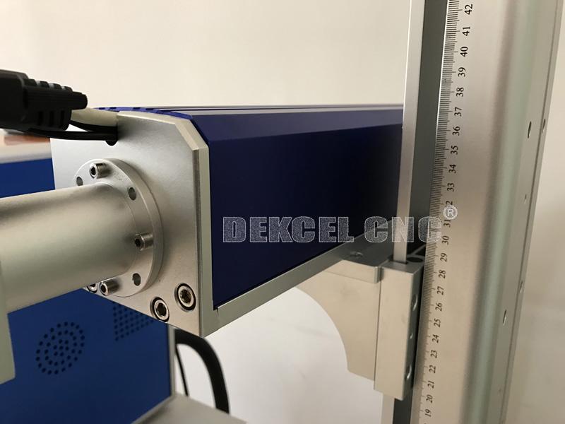 focus length adjust of fiber laser engraving machine